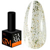 GA&amp;MA Shell hybride top nr. 005 zonder kleeflaag, met UV-filter en goudfolie deeltjes 10 ml (7702641) - Фото №1