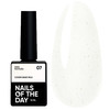 Base NAILSOFTHEDAY Cover NEW Formula Milk 07 milky with gold glitter 10 ml - Фото №1