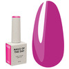 NAILSOFTHEDAY Vitrage 01 hybride nagellak glas in lood roze 10 ml - Фото №1