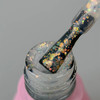 Gellack Toki-Toki Unicorn UN01 durchscheinend weiß mit Glitzer 5 ml - Фото №2