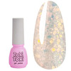 Gel polish Toki-Toki Unicorn UN03 translucent beige with glitter 5 ml - Фото №1