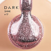 База DARK PRO base Shine 17 розовый с шиммером 15 мл - Фото №2