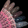 Base reflective Toki-Toki Quartz Base QR02 cold peach with foil 5 ml - Фото №4
