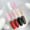 Топ NAILSOFTHEDAY Color top Vitrage 07 без липкого слоя глубокий полупрозрачный бордовый 10 мл - Фото №5