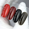 Top NAILSOFTHEDAY Color Top Vitrage 09 ohne Klebeschicht durchscheinend schwarz 10 ml - Фото №4
