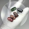 NAILSOFTHEDAY Koreaanse cat eye 17 groene hybride nagellak met "cat eye" effect 10 ml - Фото №4