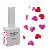 Hybride top NAILSOFTHEDAY Kupidon top 05 met rode en roze hartjes zonder plaklaag 10 ml - Фото №1