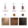 Toning mask ELAN COLOR BROW MASK 2.0 for eyebrows 2-in-1 11 AMETHYST 10 ml - Фото №2