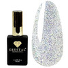 Nageltop Crystal Top Diamond №5 transparant met veelkleurige glitter 12 ml - Фото №1