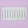 Diamant manicurefrees TUFI profi Nier 257 025R diameter 2,5 mm rood - Фото №3