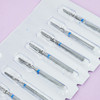 Manicurefrees TUFI profi Naald L0214M hardmetaal blauw - Фото №2