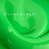 Gellak Touch Solo Gel Polish 17 eenfase 3in1 felgroen 9 ml - Фото №2