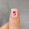 Nagellack Slowianka ArtStamp 005 Burgunderrot 10 g - Фото №3