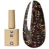 Nagellack-Gel, DARK 164l braun mit Schimmer, 6 ml - Фото №1