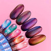 Gel polish LUNA Color Cat Eye 250 blue, purple 8 ml (047-3919-1238) - Фото №4