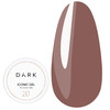 Гель для наращивания DARK Iconic Gel 20 коричневый 30 мл - Фото №1
