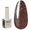 Гель-лак NAILSOFTHEDAY Gel Polish 047 Whiskey коричневый светоотражающий 10 мл - Фото №1