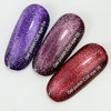 Гель-лак NAILSOFTHEDAY Cat Eye Gel Polish 04 насыщенный фиолетовый 6 мл - Фото №4