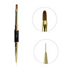 Doppelseitiger Pinsel Crystal Professional 11 mm/5 mm – 11 mm - Фото №1