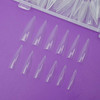 Гелевые типсы TUFI profi Half Cover Soft Gel Tips Стилет Прозрачные 240 шт (0326343) - Фото №4