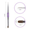 TUFI profi Doppelseitiger Gel-/Liner-Manikürpinsel (0327445) - Фото №2