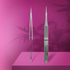 Professionele haarpincet met nagelriemhaakje STALEKS EXPERT 93 TYP 1 - Фото №2