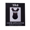 Metalen applicatorkam ZOLA zwart - Фото №3