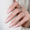 Gel polish MAKEAR Pastel Princess 407 pink with shimmer 8 ml - Фото №3