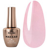 Gel polish MAKEAR Pastel Princess 407 pink with shimmer 8 ml - Фото №1