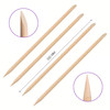 Oranje manicuresticks TUFI profi 11 cm 100 stuks (0328660) - Фото №2