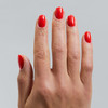 Классический лак для ногтей Semilac Nail Lacquer 120 Neon Red 9 мл - Фото №4
