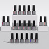 Gellak GA&MA Mono Lac 016 eenfasig kers met glitter 6 ml (7703110) - Фото №3
