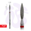 Manicurefrees TUFI profi Diamanten Vlam 10 mm × 2,3 mm Rode inkeping (0328403) - Фото №2
