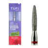 Manicurefrees TUFI profi Diamanten Vlam afgerond stomp 10 mm × 2,3 mm Rode inkeping (0328409) - Фото №1