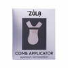 Metal applicator comb ZOLA silver - Фото №3