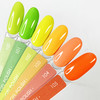 Gellak DARK New collection 105 neon rood-oranje 10 ml - Фото №3