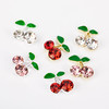 Nagelkunst in een doosje kersenbloesems met zirkonen gemengde kleuren 30 stuks - Фото №4