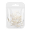 Nagelkunst strikken 3D witte 20 stuks - Фото №1