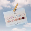 HEYLOVE Weißes 6-teiliges Ombré-Gel-Set - Фото №3