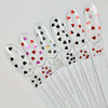 Top NAILSOFTHEDAY Cupidon Top 03 mit schwarzen Herzen ohne Klebeschicht 10 ml - Фото №4