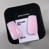 Gel voor extensions BIBLIOTEKA Builder gel 04 Petal zachtroze 15 ml - Фото №5