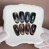 Gellak BIBLIOTEKA CAT EYE NIGHT RAYS 01 Moon Dust koude zilverachtige gloed 10 ml - Фото №5