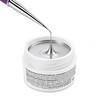 Gel paint for nail design TUFI profi Metallic Silver 5 g (0332861) - Фото №3