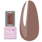 Гель-лак TUFI profi  PREMIUM  Cappuccino  15 кофе с молоком 8мл (0121243)