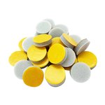 PODO TUFI profi PREMIUM сменные бафики для педикюрного диска 20 мм 180 грит 25 шт (0101572)