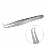 Eyebrow tweezers Staleks Pro EXPERT 10 TYPE 12 (curved)