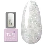 Топ TUFI profi PREMIUM Dot Silver Top c мелкой крошкой 8мл (0125775)