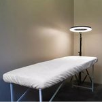 Bankhoes TUFI profi PREMIUM badstof velsoft wit 80x210 cm (0104255)