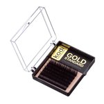 Eyelashes KODI Gold Standart D 0.010 (6 rows: 8-2; 9-2; 10-2)