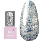 Gel polish TUFI profi PREMIUM Diamond 08 silver avant-garde 8ml (0103039)